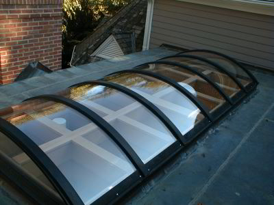 Barrel vault Skylight, Chevy Chase, MD